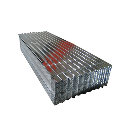 ASTM 0.27mm Lembar Atap Seng Galvanis DX51D Panel Logam Bergelombang Galvanis