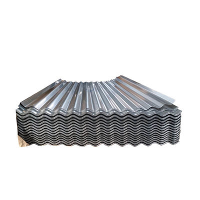 Z80 Galvanized Corrugated Sheet ISO9001 16 Gauge Corrugated Steel Metal