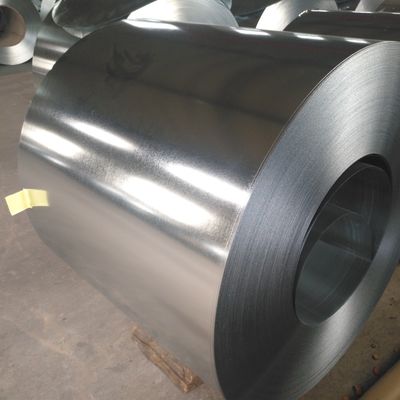 508mm/610mm Galvanized gi steel sheet Coil dengan Kekuatan Hasil 195-420N/mm2