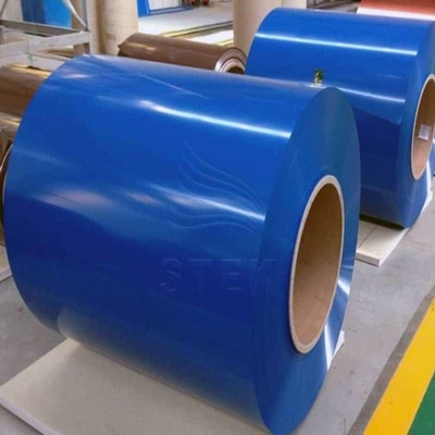 Coil Dilapisi Warna Biru Ppgi 508mm 610mm