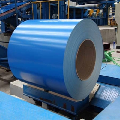 0.11-2.5mm PPGI Coil Mattcolor Blue Hot Dip Galvanized Steel Coil
