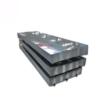 Kekuatan Tinggi A653 GI Steel Sheet Z100 Zinc Galvanized Metal