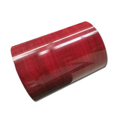 PPGI Ral 9030 Prepainted Steel Coil AZ30 Matt Embossed Prepainted Galvalume Coil