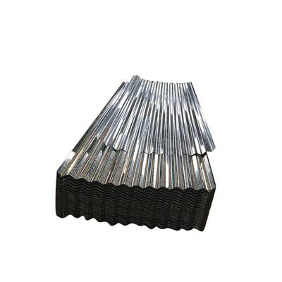 ASTM SGCH Galvanized Steel Corrugated Roofing Sheet Metal 0.105-0.8mm