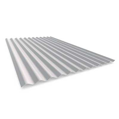 Atap Lembaran Logam Galvanis 508/610MM Ketahanan Korosi Yang Kuat