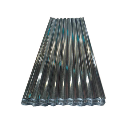SGCC Corrugated Galvanized Iron Roof 762-1250mm 4x8 Lembaran Baja Bergelombang Galvanis
