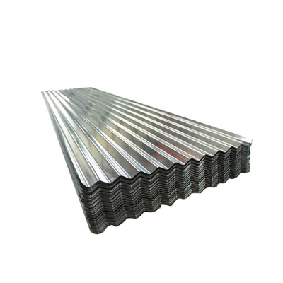 SGCC Corrugated Galvanized Iron Roof 762-1250mm 4x8 Lembaran Baja Bergelombang Galvanis