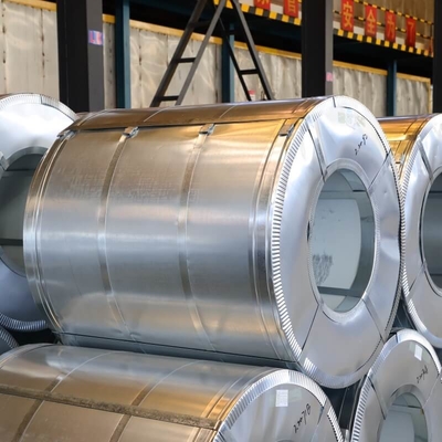 Penuh Keras HRB95 GL Steel Coil 508mm Galvalume AZ50 Coils Anti Jari