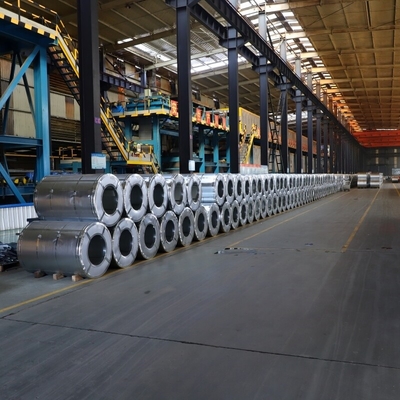 Hot Rolled Z275 Aluzinc Steel Coil 4mm GL Zinc Coated Coil Warna RAL 3-5 Ton