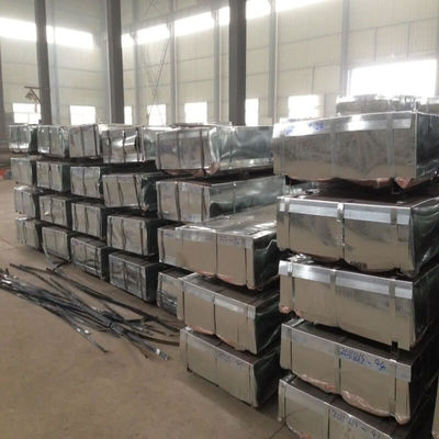 0.11-2.5mm Corrugated Galv Sheets PPGI ISO9001 Panel Atap Galvanis