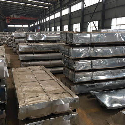 SGCH SGCC Hot Dipped Galvanized Corrugated Steel Sheets Roofing 0.6-3m