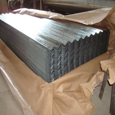 0.125-2.5mm Lembar Atap Galvanis Z275-Z600 Panel Atap Galvanis Bergelombang