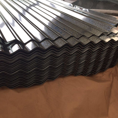 T Bentuk 8ft Galvanized Corrugated Roofing Sheets SGCH Corrugated Metal Roof Sheets