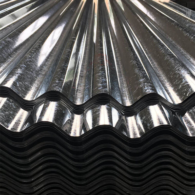Spgc Galvanized Roofing Sheet 30g-275g / M2 Lembaran Besi Galvanis Bergelombang Rumah Tangga