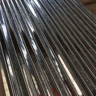 DX51 Lembaran Atap Baja Galvanis 0.27mm Panel Atap Logam Galvanis Z80
