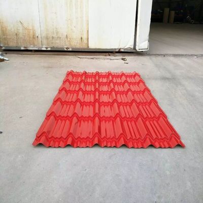 Lembar Atap Prepainted Gelombang T Z90 Lembar Atap PPGI Bergelombang