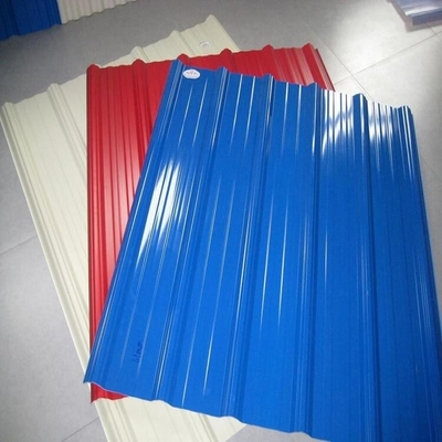 SGCC Pre Painted Corrugated Roof 0.125-2.5mm Color Coated Corrugated Sheets