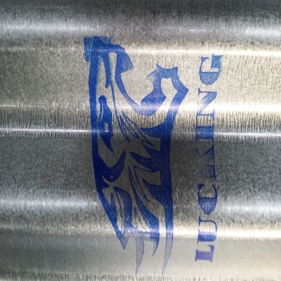 Lembaran Atap Galvanis SGCH PPGI 10ft ISO9001 4x8 Panel Baja Bergelombang