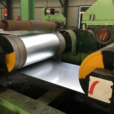 Disesuaikan HRB85 GI Steel Coil DX51D 610mm Galvanized Steel Sheet Roll