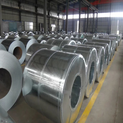 DIN 508mm Kekuatan Tinggi GI Steel Coil Z60 - 275 Hot Galvanized Steel Coil