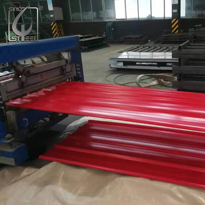 DX51D putih Prepainted Galvanized Steel Sheet 0.3-1.0mm Color Coated Roofing