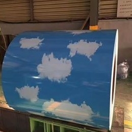 Kuning 610mm Prepainted Steel Coil SGCC Prepainted Galvanized Steel Coil Ppgi
