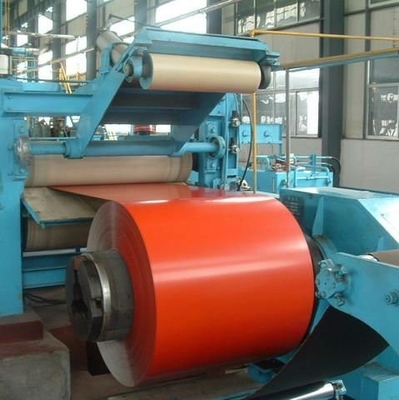 PPGI Lembaran Baja Galvanis dengan 15-25um Top Side Coating Coated Surface Treatment