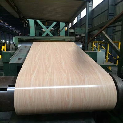 PPGI Lembaran Baja Galvanis dengan 15-25um Top Side Coating Coated Surface Treatment