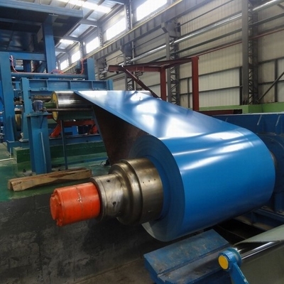 Kumparan PPGI Sgcc 508mm Z181 Kumparan Baja Galvanis Pra Dicat