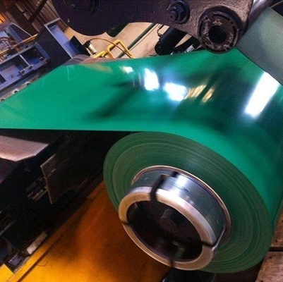 JIS 8-35 Micron Prepainted Galvalume Coils 850mm Ppgi Dan Ppgl Roll