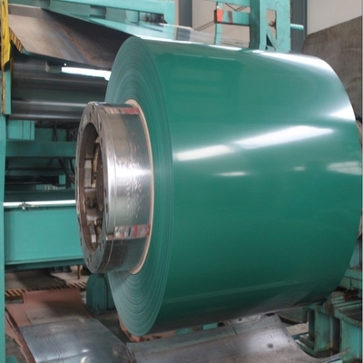 JIS 8-35 Micron Prepainted Galvalume Coils 850mm Ppgi Dan Ppgl Roll