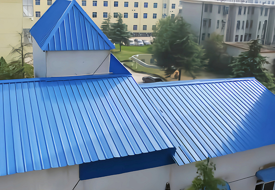 SPGC Prepainted Corrugated Steel Sheets 3-8 Ton Warna Dilapisi Galvanis